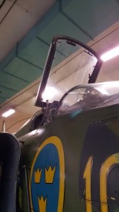 Cockpit from right side of plane