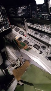 Right side of cockpit 